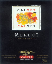 China Wines China,,China:Calvet Merlot